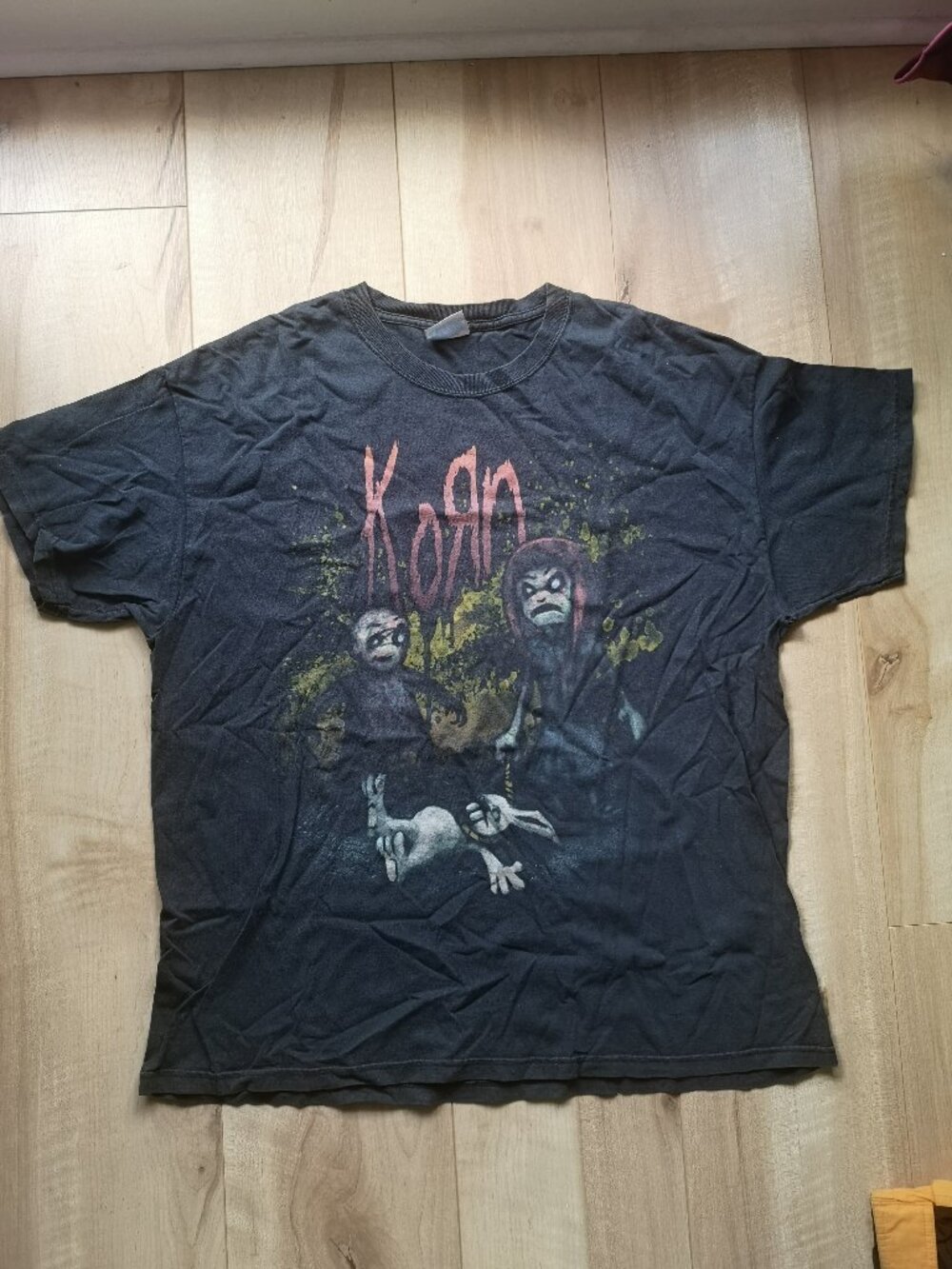 Vintage Korn "Issues / Doll" Band T-Shirt – Size XL (Hanes Heavyweight Tag)